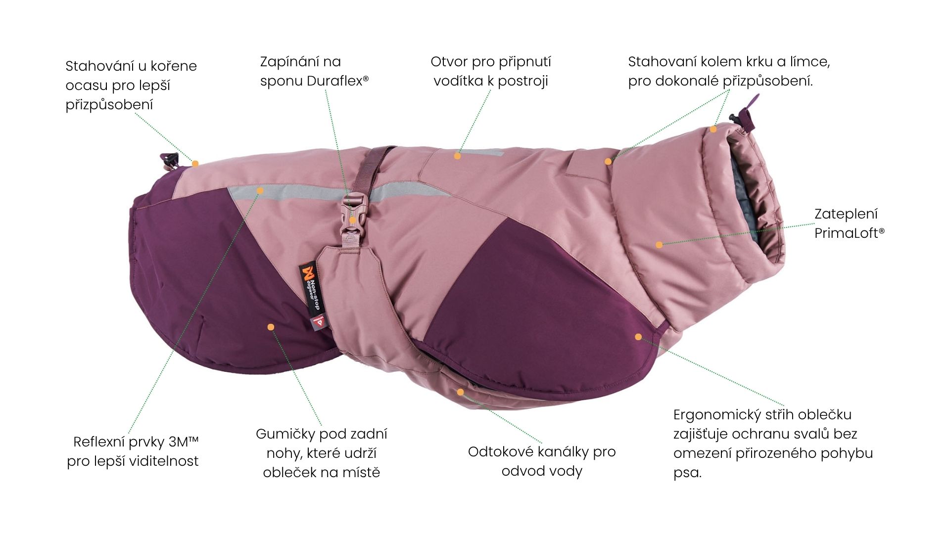 Glacier 3.0 jacket popisek